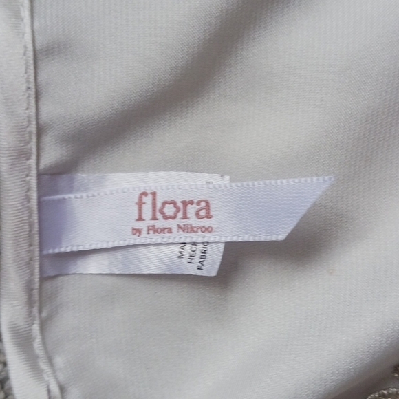 Flora by Flora Nikroo Satin and Lace Robe - Picture 5 of 8